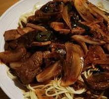 Liver and Kidney Stir-Fried Dry Tossed Noodles