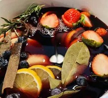 Three Times Hot Red Wine