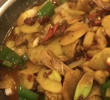 Spicy Frog Legs in Dry Pot