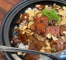 Pan-Seared Foie Gras with Porcini Mushroom Rice