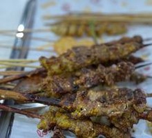 Lamb Skewers with Red Willow