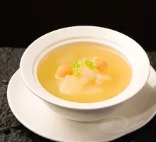 Dried Scallop and Bamboo Fungus Soup