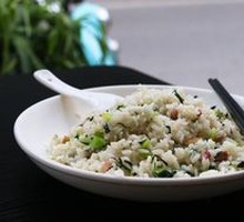 Salted Pork and Vegetable Rice