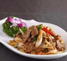 Scallion Stir-Fried Lamb