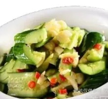Garlic Cucumber Salad