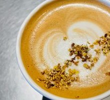 Osmanthus Oat Milk Latte
