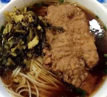 Snow Cabbage Pork Cutlet Noodles