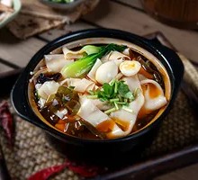Cold-Mixed Wide Vermicelli