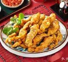 Hand-held Crispy Pork Strips