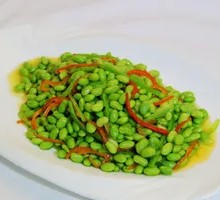 Green Pepper and Edamame