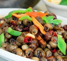Spicy Snail Stir-fry