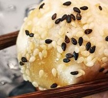 Crab Roe Shrimp Dumpling Pan-Fry