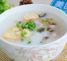 Century Egg and Pork Porridge