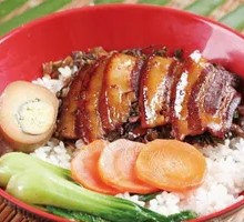 Stir-fried Pork with Rice