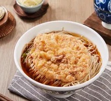 Pork Cutlet Chicken Noodle Soup