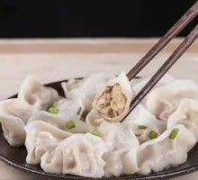 Chinese cabbage and pork dumplings