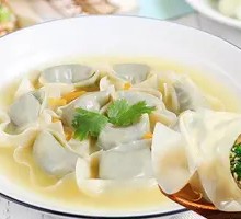 Sheep's Sorrel and Pork Dumplings