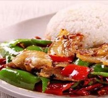 Stir-fried Pork with Rice
