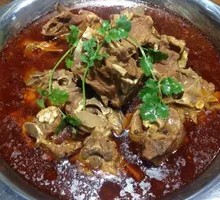 Goat Spine Hot Pot