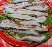 Squid Blade Slicing in Hot Pot