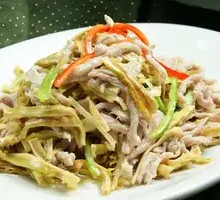 Dried Bamboo Shoots with Pork Strips
