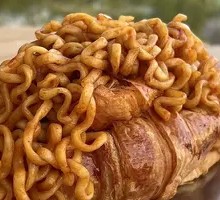 Cheese Turkey Ramen Croissant
