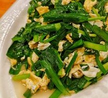 Stir-fried Eggs with Leeks