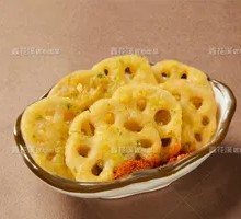 Crispy Lotus Root with Scallion Aroma
