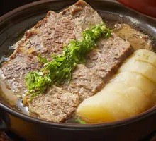 White Radish Beef Brisket Steak