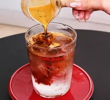 Salty Cream Ice Coconut Americano