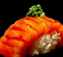 Two Salmon Sushi