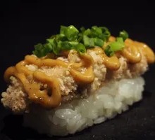 Crispy Brain Custard Sushi