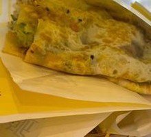 Double Egg Vegetable Pancake