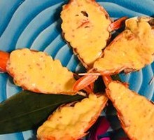 Mayonnaise Baked Shrimp