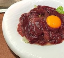 Slippery Egg with Liver Slices