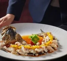 Dragon-Style Steamed Sea Bass