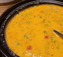 Lobster Soup with Crispy Rice Balls