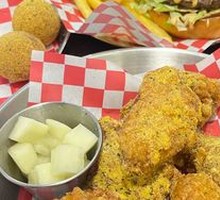 Snowflake Cheese Fried Chicken