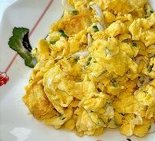 Silver Fish Fried with Eggs