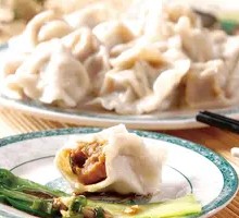 Cilantro Pork Dumplings