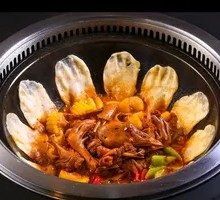 Stewed Goose in Iron Pot