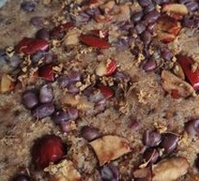 Brown Sugar Red Bean Cake