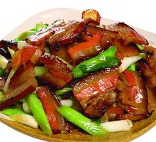 Dry Pot Garlic Chives with Pork
