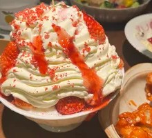 草莓雪花冰
