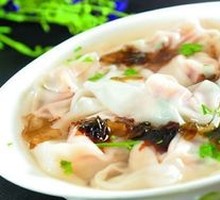 Crab Roe and Crab Meat Dumplings