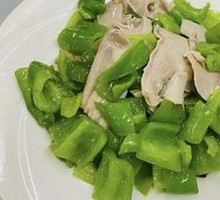 Green Pepper Pig's Trotter Slices