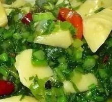 Snow Pea and Bamboo Shoot Stir-fry