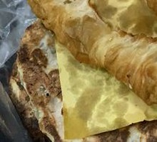 Savory Pancake with Fried Dough Sticks