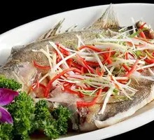 Steamed Sea Bass
