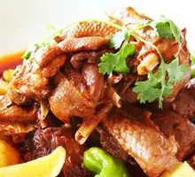 Braised Goose with Potatoes